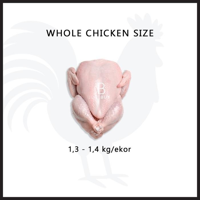 

Kirim,HariYgSama- Ayam Karkas / PKK (ayam boiler) 1.3 - 1.4 kg frozen