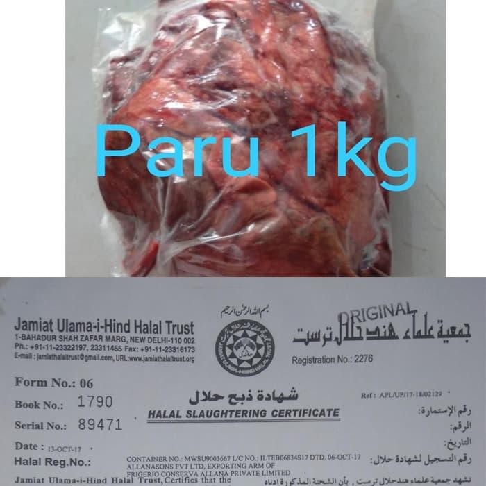 

Kirim,HariYgSama- PARU SAPI HALAL 1KG