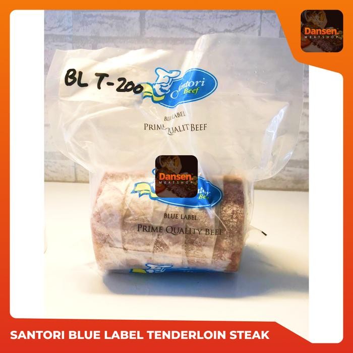

Kirim,HariYgSama- SANTORI BLUE LABEL TENDERLOIN STEAK 800gr - MELTIK / MELTIQUE
