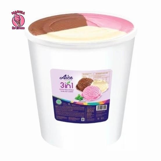 

Kirim,HariYgSama- es krim aice 8 liter Ice cream Aice 8 ltr
