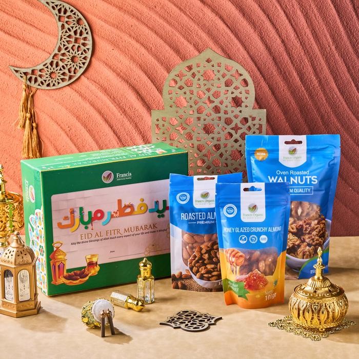 

Kirim,HariYgSama- Hampers Lebaran Premium Paket Ramadhan ( Roasted Almonds & Walnuts )