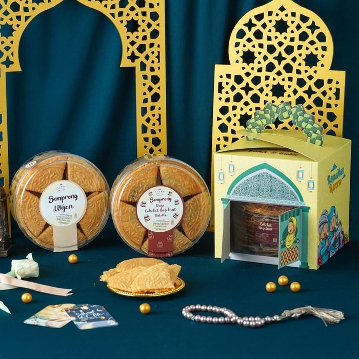 

Kirim,HariYgSama- "KHUSUS GOJEK & GRAB" Loves Semprong Hampers Ramadhan Paket Silver