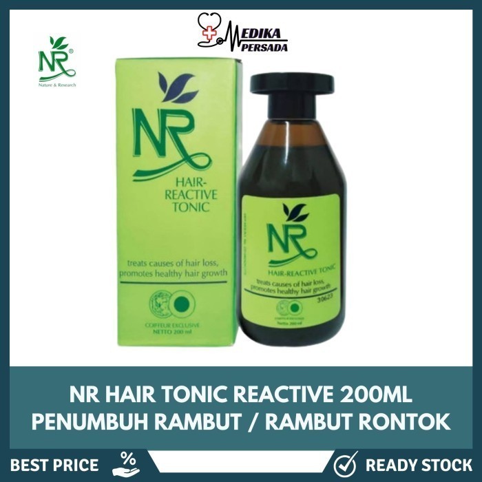Produk Terbaru Nr Hair Reactive Tonic / Toner Penumbuh Rambut 200Ml Cod