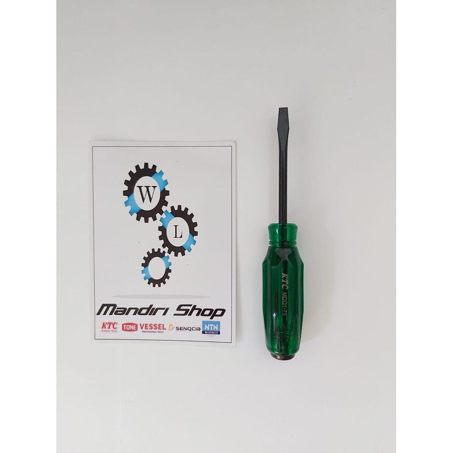 MIRAI - Obeng Gagang Plastic KTC Minus MDD1-075