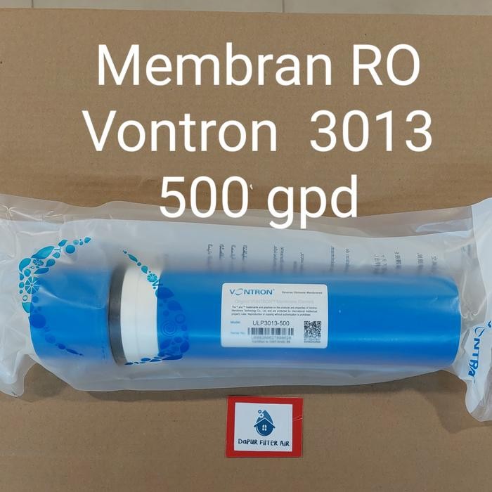 Membran Ro Vontron 500 Gpd / Vontron Ulp 3013 - 500 Reverse Osmosis Ro