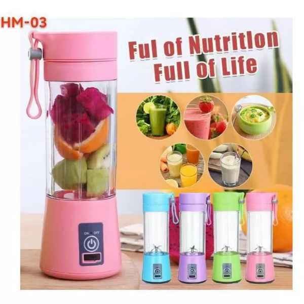 IK Blender Electric HM-03 Juicer Blender Cup Portable Mini Juicer Cup