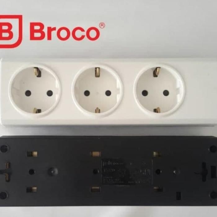 JT READY BROCO STOP KONTAK 3 LUBANG / TERMINAL 3LUBANG BROCO