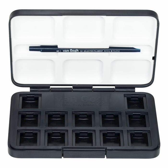 

ready stok van gogh empty watercolor pocket box (for 12 halfpan) original