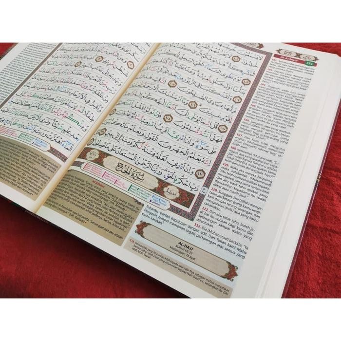 ready stok al-quran tajwid dan terjemah al-majid original