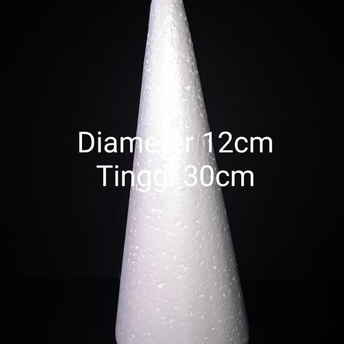 

DIAMETER 12CM GABUS KERUCUT STYROFOAM CONE
