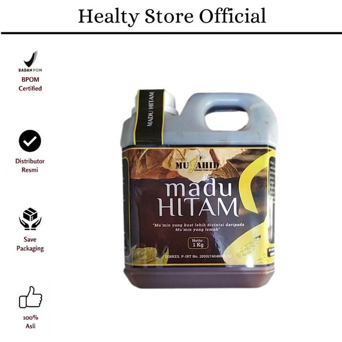 

Terlaris- Madu Hitam Manis Mujahid 1 Kg Madu Hitam Berstamina -Gratisongkir