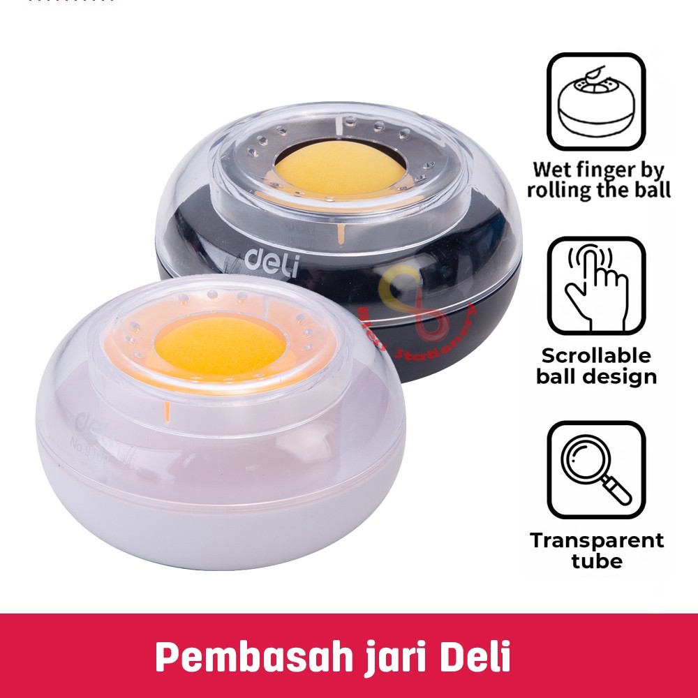 

Deli spon hitung uang busa hitung uang sponge pembasah jari