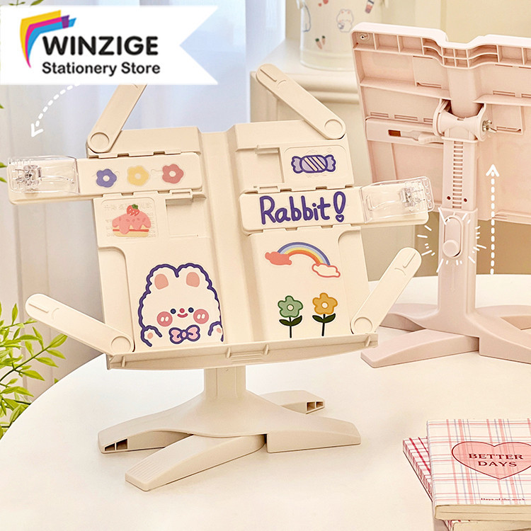 

Winzige Book Stand Reading Holder Penyangga Buku Dan Dudukan Buku Penahan Buku Alat Bantu Baca Kids