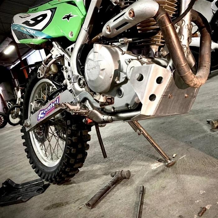 Engine guard klx230r klx 230 almu