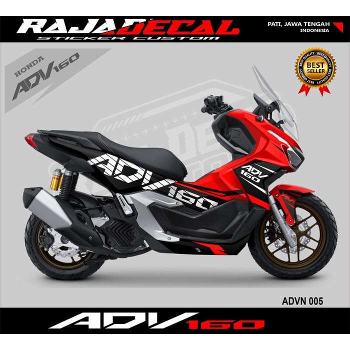 MODIFIKASI STIKER DECAL ADV 160 - DECAL ADV 160 MOTIF SIMPLE ADVN 005
