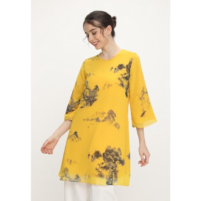 TUNIK ABTRACK YELLOW BY BRILLIANT GIRL