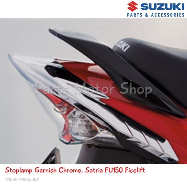 STOP LAMP GARNISH CHROME SATRIA FU150 FACELIFT