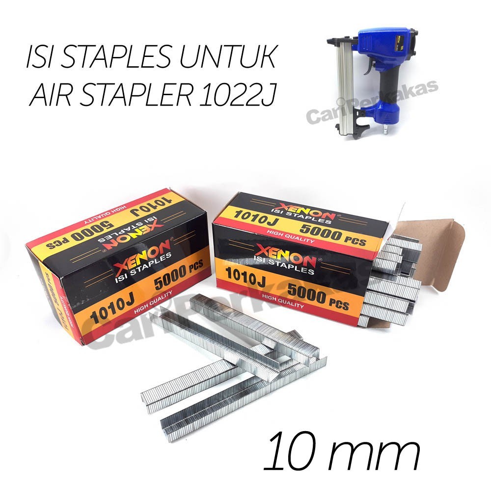 

Isi Air Stapler Staples Model U 10 mm 1010J - Isi Mesin Paku Tembak Staples Jok Motor Sofa1022J