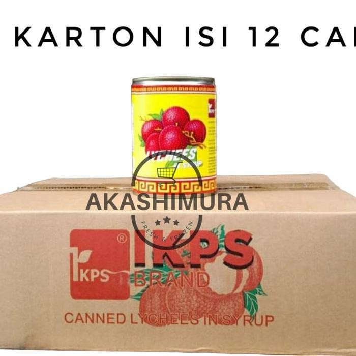

NewZbgt- Lychee IKPS 1 Karton isi 24 kaleng