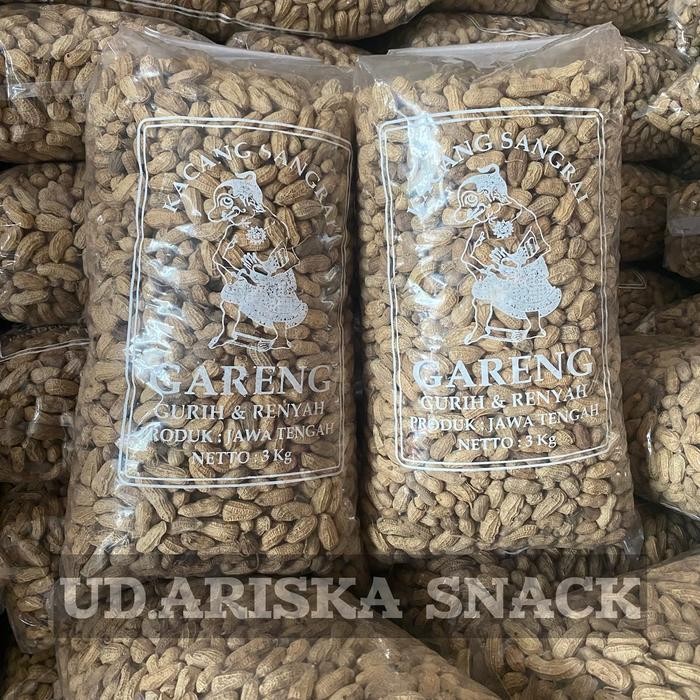 

NewZbgt- Kacang Sangrai 1Kg Kacang Kulit Sangrai Pilihan