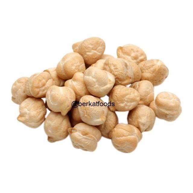 

NewZbgt- White Chickpeas 1Kg / Chole / Chana / Garbanzo /Kacang Arab Mentah Raw