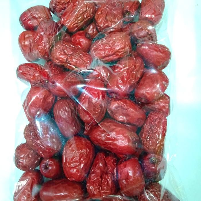 

NewZbgt- Angco Premium Jumbo/Kurma Cina Merah isi 500 gr-untuk Menambah Darah