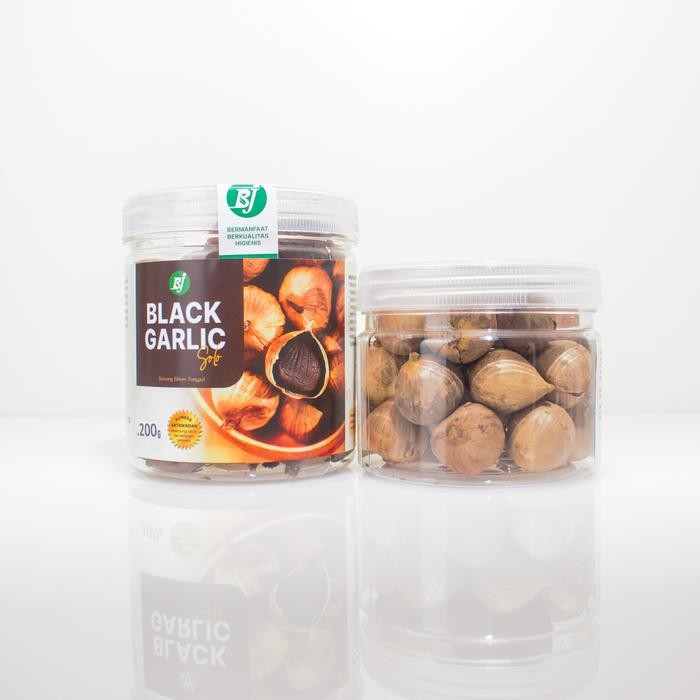

NewZbgt- Bawang Tunggal Hitam Black Garlic Solo Bawang Lanang 100g Dan 200g Superfood Multiguna