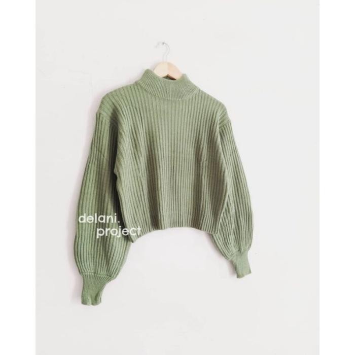 Hijara- lavend blouse delani.project Crop Muslim