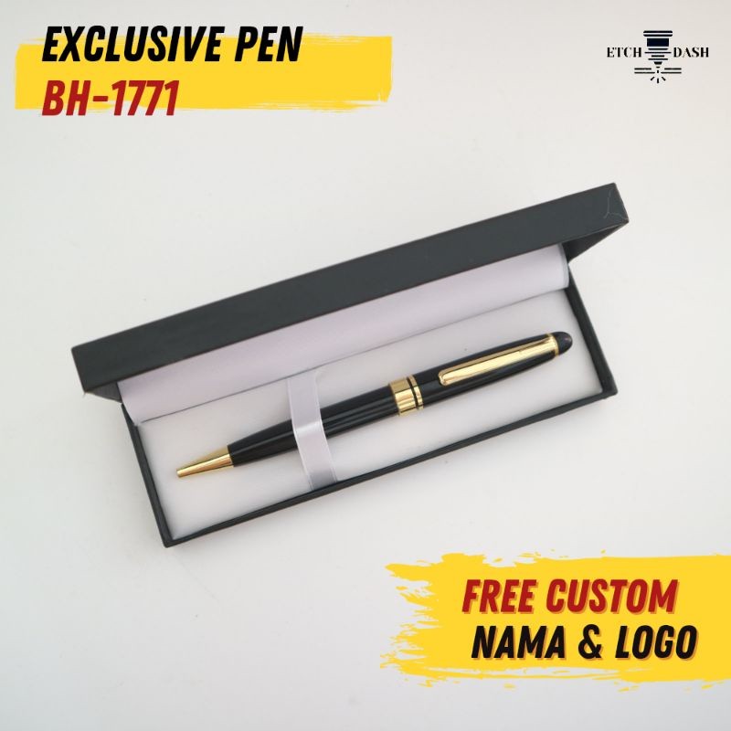 

Pulpen Promosi Mewah Free Cetak Nama Dan Logo - Exclusive Pen BH-1771