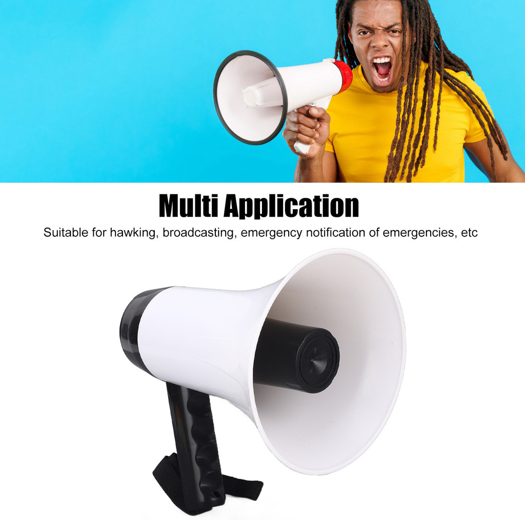 New Handheld Megaphone Megaphone Handheld Megaphone  Rechargeable Support Recording Portable Bullhor