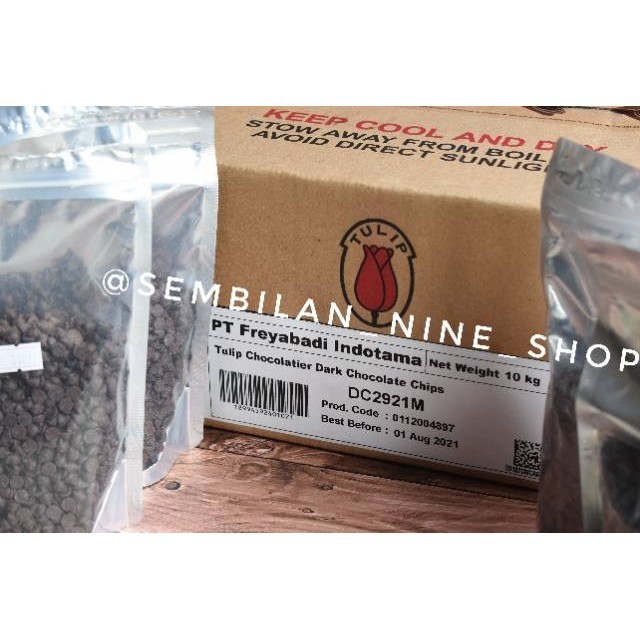 

Tulip Dark Chocolate Chips Dark 250 gram