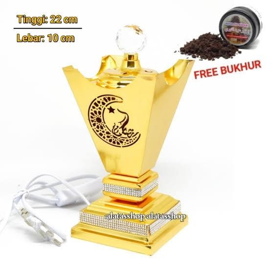 PREMIUM mabkhara elektrik prapen listrik tempat bakar dupa gahru buhur