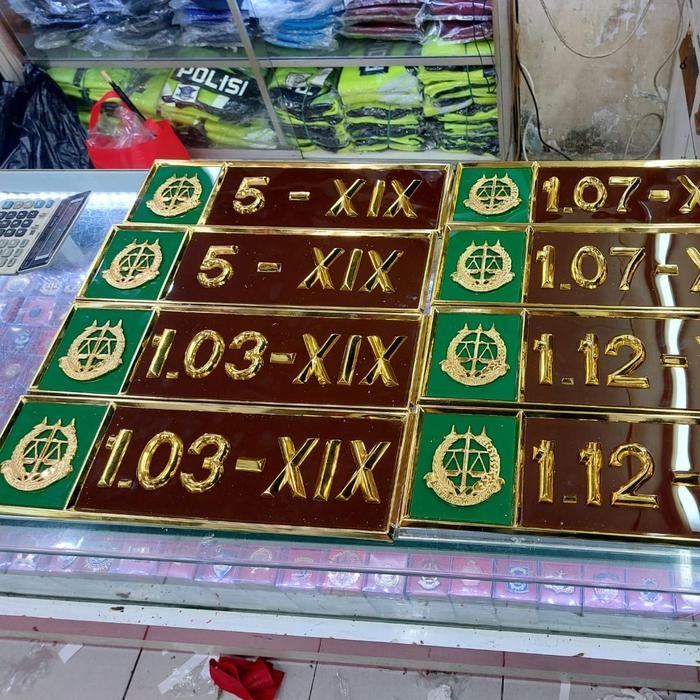 PREMIUM plat nomor jaksa kejaksaan ri timbul