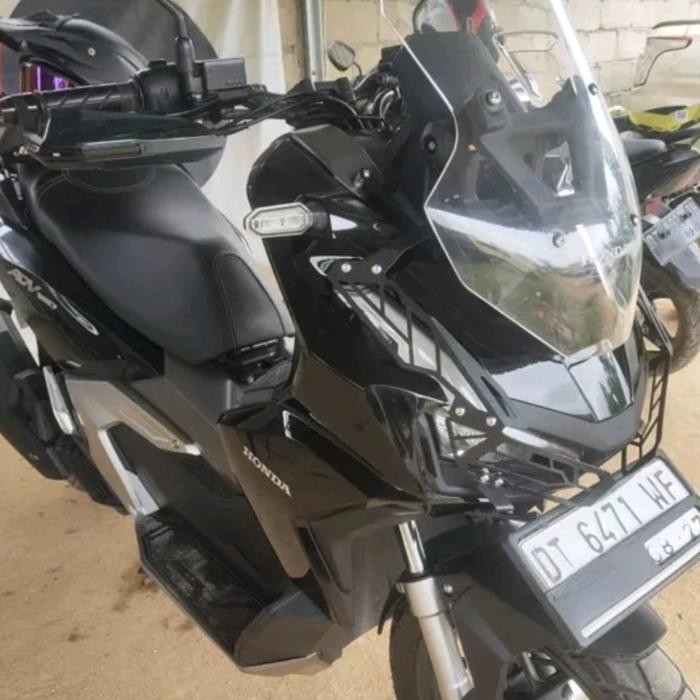 PREMIUM Pelindung Lampu Depan ADV 160 Cover Lampu ADV 160 Front Lamp Guard