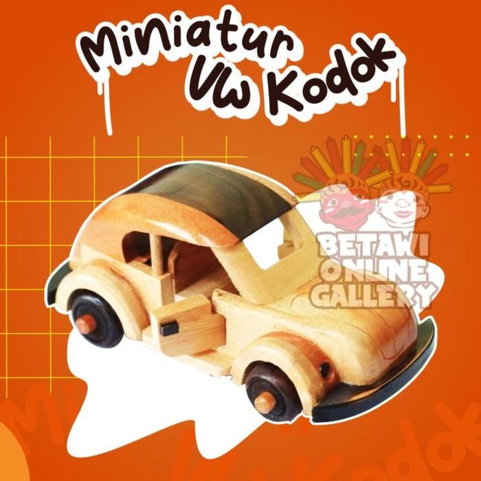 VW Kodok Hiasan Miniatur Pajangan Meja / Miniatur Ku