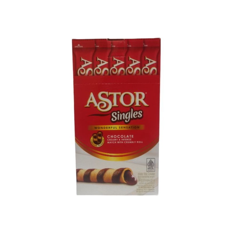 

Sajiandapur Astor Singles Chocolate Isi 20Pcs