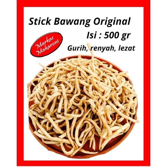 

Sajiandapur Stik Bawang Pedas Daun Jeruk 500Gr