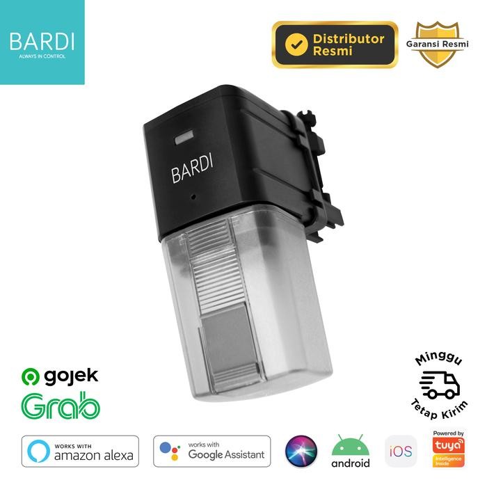 Bardi Wifi Smart Fish Feeder - Black Iot Home Automation Wifi
