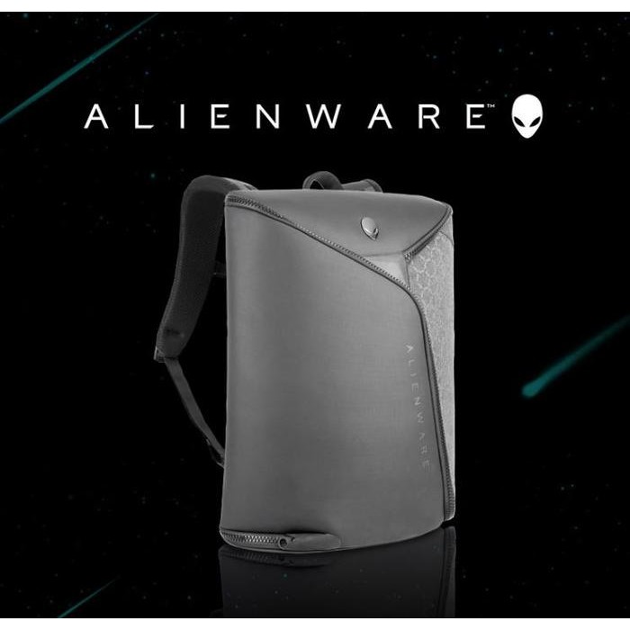 Tas Laptop Gaming Backpack Genuine Dell Alienware Elite 17,3 Inch - Asli