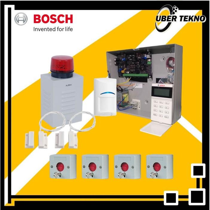 PROMO Paket Alarm Security System - Intrusion Alarm