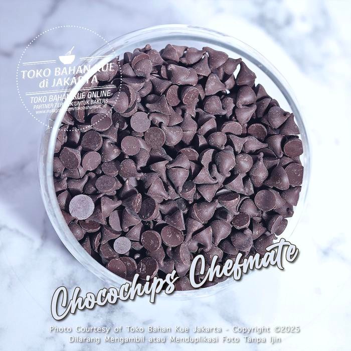 

Chefmate Cokelat Chips 250gr Chip Dark Chocolate Chocochip Compound