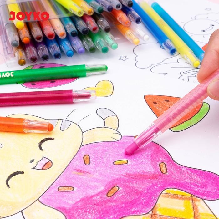 

Krayon Putar Twist Crayon Joyko TWCR