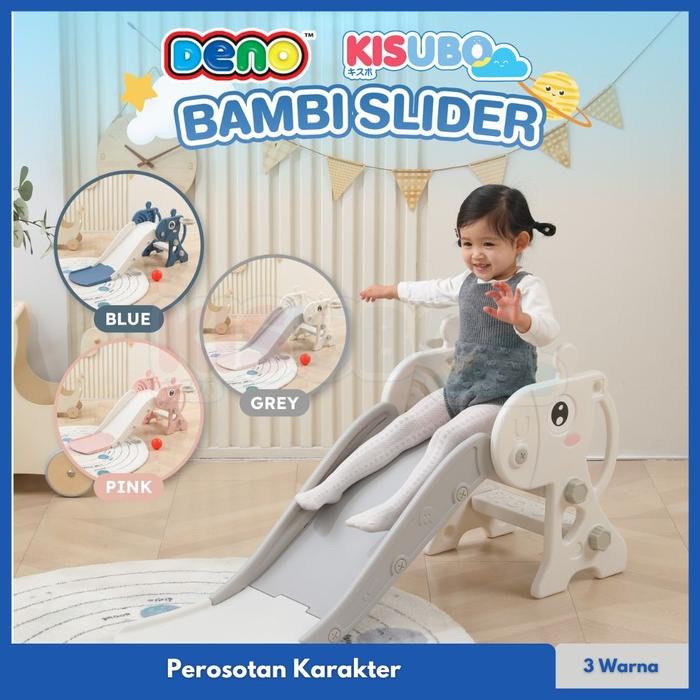 DENO KISUBO Perosotan Anak Bambi Mini Slider Plastik