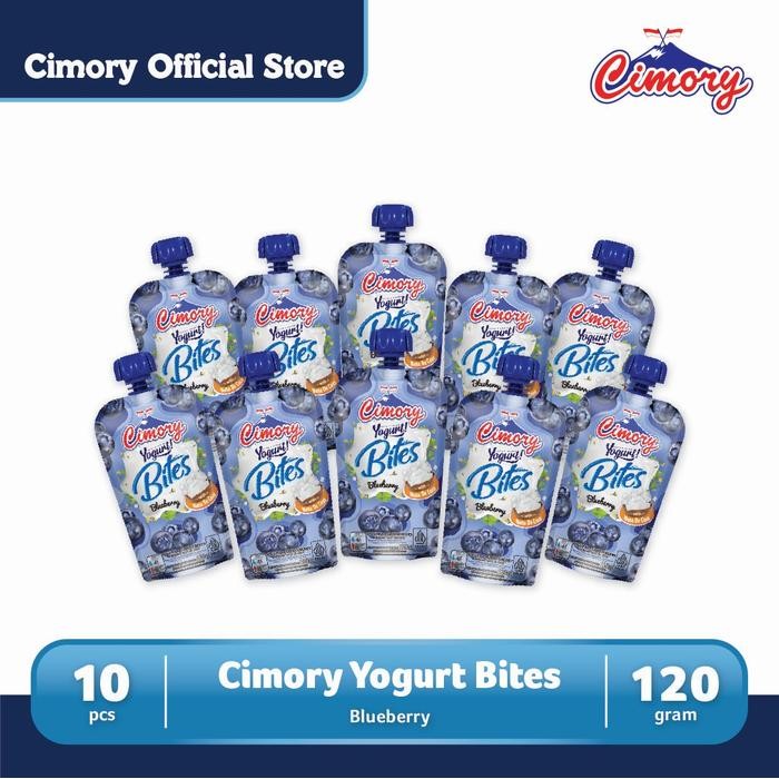 

SALE TERBARU CIMORY YOGURT BITES BLUEBERRY 10 PCS READYY