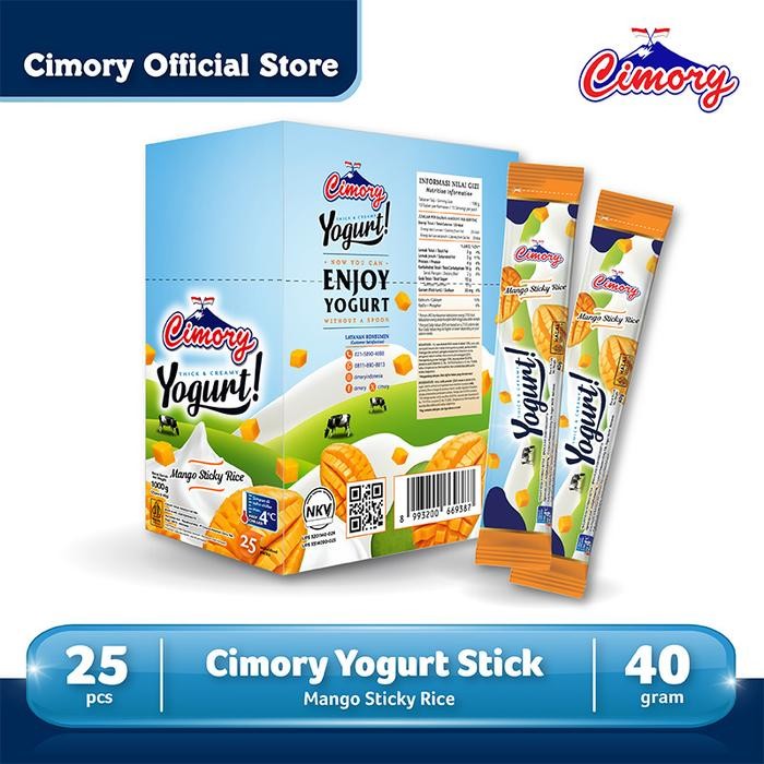 

SALE TERHOTT CIMORY YOGURT STICK MANGO STICKY RICE 25 PCS READYY