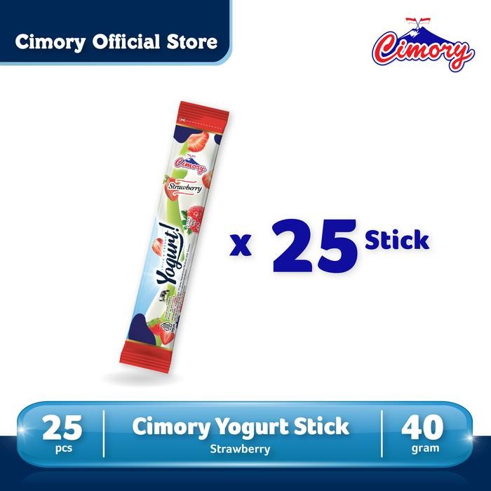 

SALE TERBARU CIMORY YOGURT STICK STRAWBERRY 25 PCS READYY
