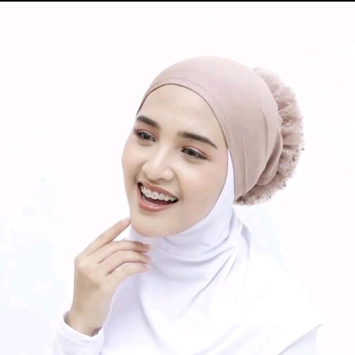 Mosya- Ciput Turki Brukat Besar INNER TURKI CEPOL/CIPUT RENDA CEPOL - Dalaman Arab Instan