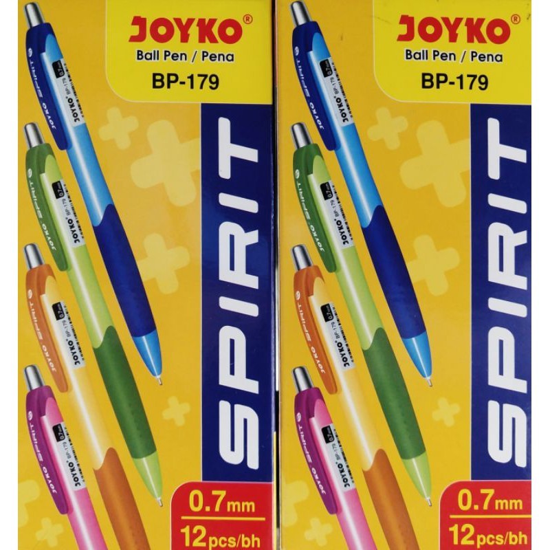 

Pulpen Joyko BP-179 Spirit / ( 1pak /12pcs)