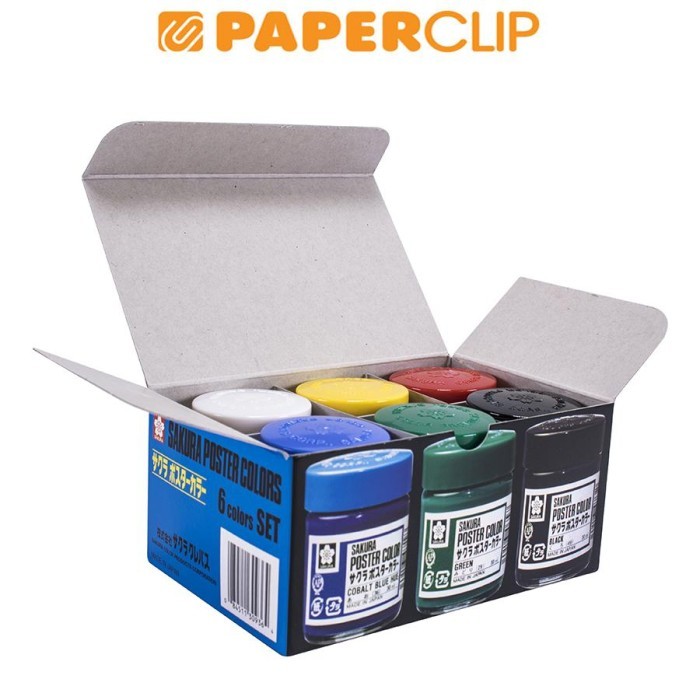 

TERLARIS POSTER COLOR SET XPW6 P SAKURA 6C 30ML