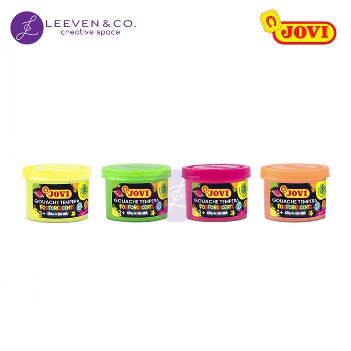 

TERLARIS JOVI POSTER PAINT FOSFOR COLOURS BOX 4 JARS 55ML
